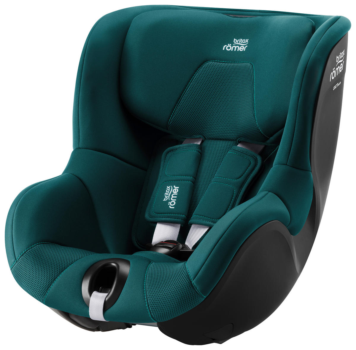 REBOARDER-KINDERSITZ DUALFIX 5Z  - Jadegrün, Basics, Textil (44/48/74cm) - Britax Römer