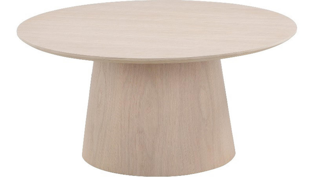 SOFFBORD i trä 80/80/38 cm  - ek Bianco, Design, trä (80/80/38cm) - Best Price