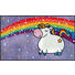 FUßMATTE 75/120 cm Einhorn Multicolor, Violett - Violett/Multicolor, Basics, Kunststoff/Textil (75/120cm) FUßMATTE 75/120 cm Einhorn Multicolor, Violett - Violett/Multicolor, Basics, Kunststoff/Textil (75/120cm)