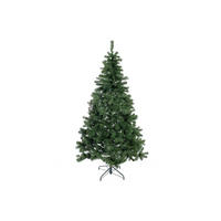 WEIHNACHTSBAUM 210 cm  - Waldgrün, Basics, Kunststoff/Metall (124/210cm)