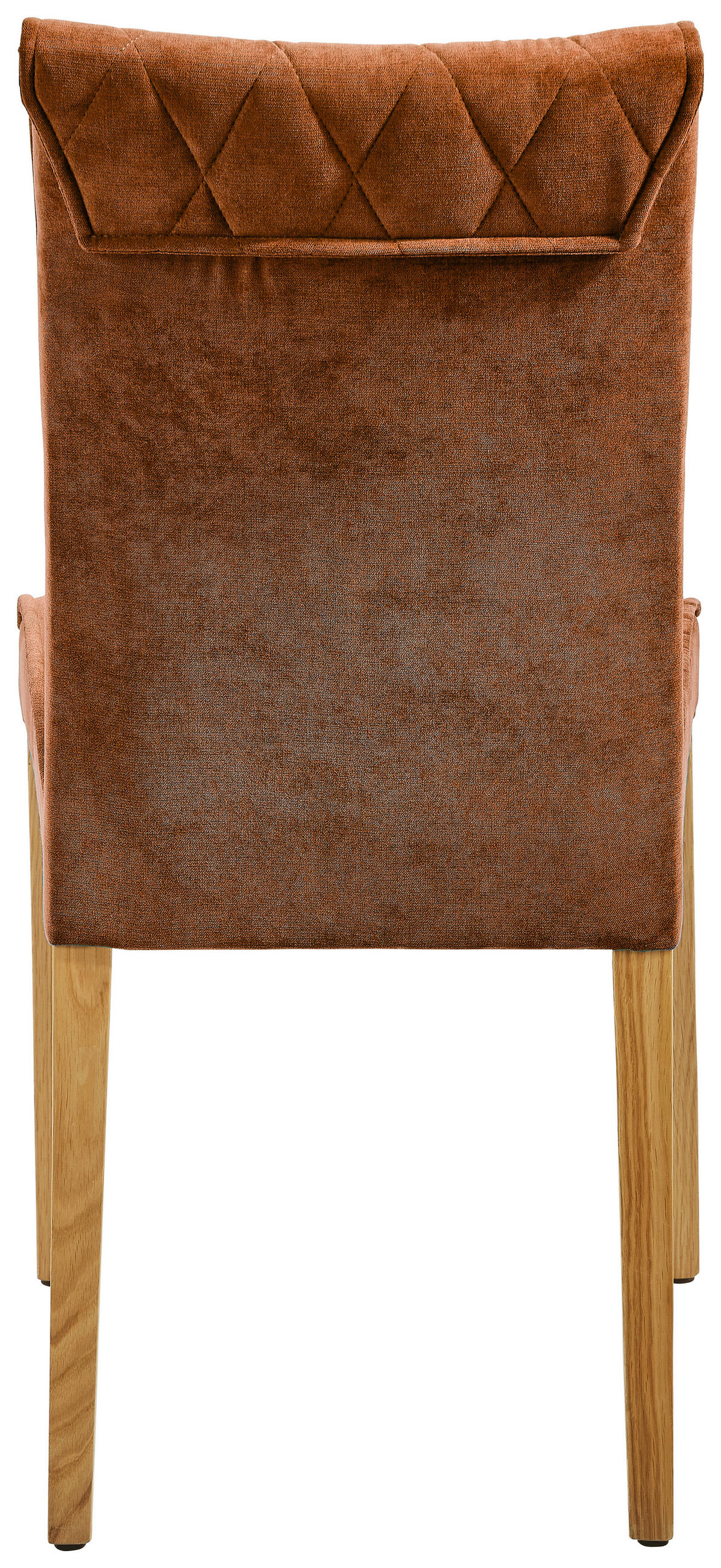 STOLICA  narandžasta, boja hrasta       - boja hrasta/prirodna boja, Konvencionalno, drvo/tekstil (46/95/64cm) - Cantus