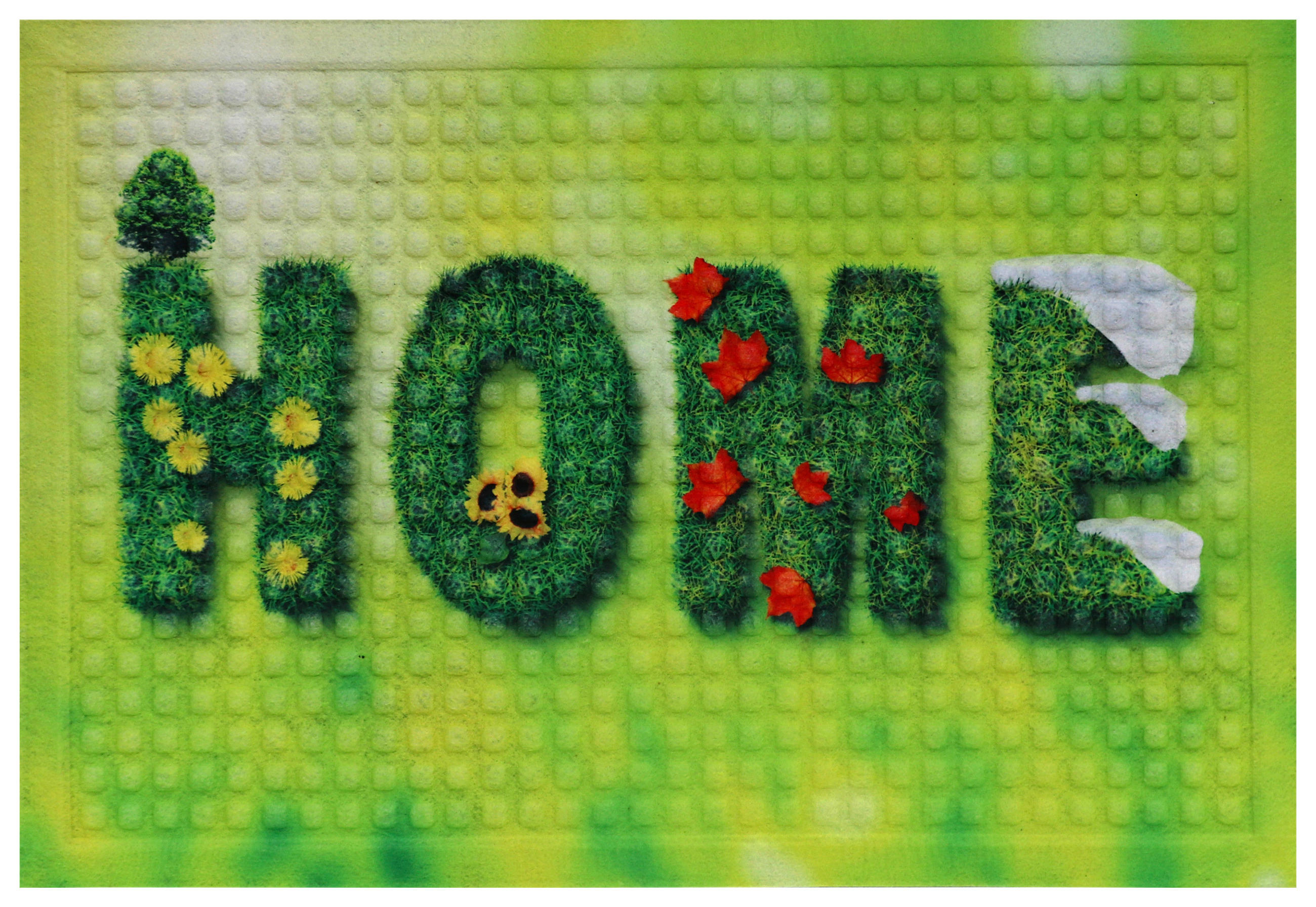 DVEŘNÍ ROHOŽKA, 40/60 cm