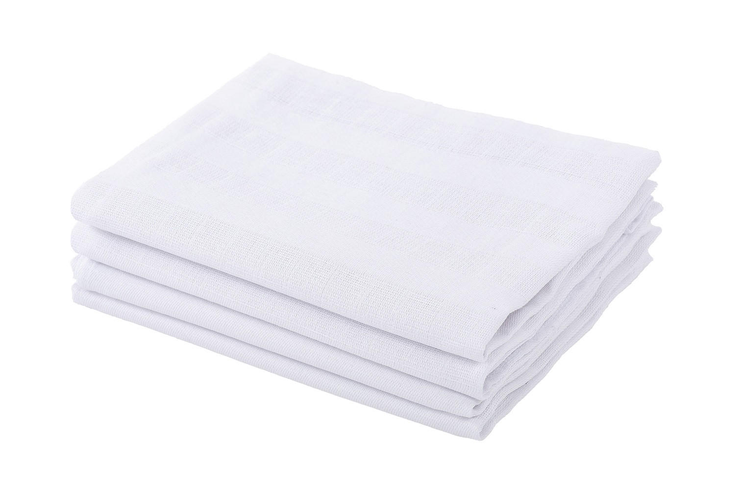 SET PLATNENIH PELENA  Tetra  - bijela, Basics, tekstil (70/75cm)