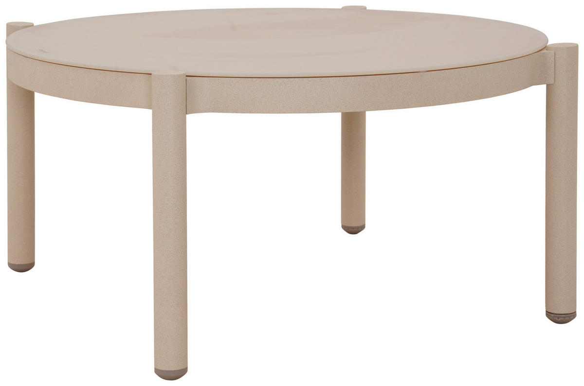 GARTENSET 4-teilig  - Beige/Hellgrau, Design, Glas/Textil - Ambia Garden