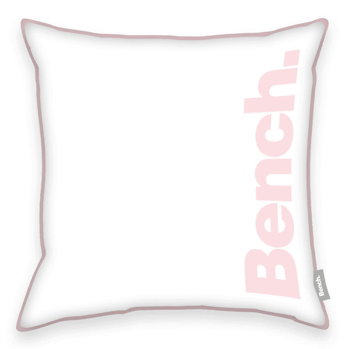 KISSENHÜLLE 50/50 cm  - Rosa/Weiß, KONVENTIONELL, Textil (50/50cm) - Bench