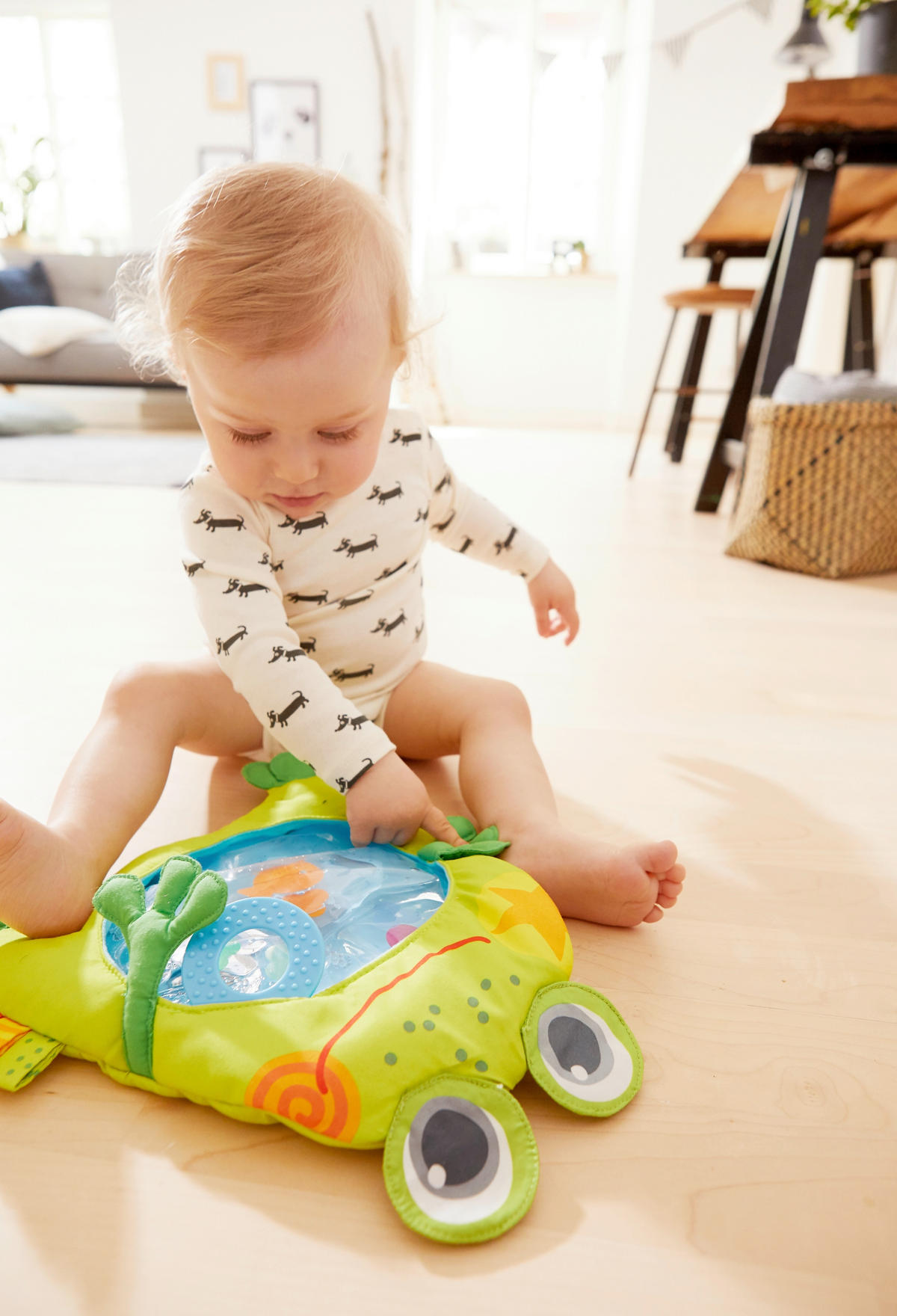 SPIELDECKE 32/36 cm  - Grün, Basics, Textil (32/36cm) - Haba