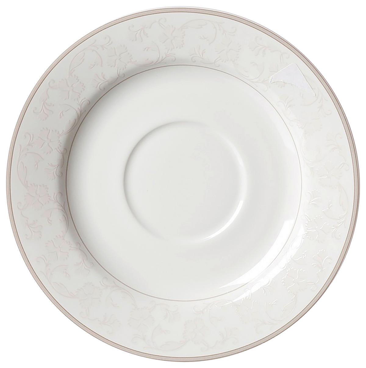 PODŠÁLEK porcelán (fine china)  - béžová, Konvenční, keramika (16cm) - Ritzenhoff Breker
