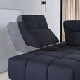 ECKSOFA in Struktur Schwarz  233/313 cm  - Schwarz, Design, Kunststoff/Textil (233/313cm) - Emilio Belluti