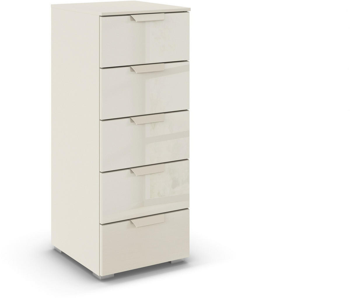 KOMMODE  in 40/100/42 cm  - Champagner, Design, Glas/Holzwerkstoff (40/100/42cm) - Xora