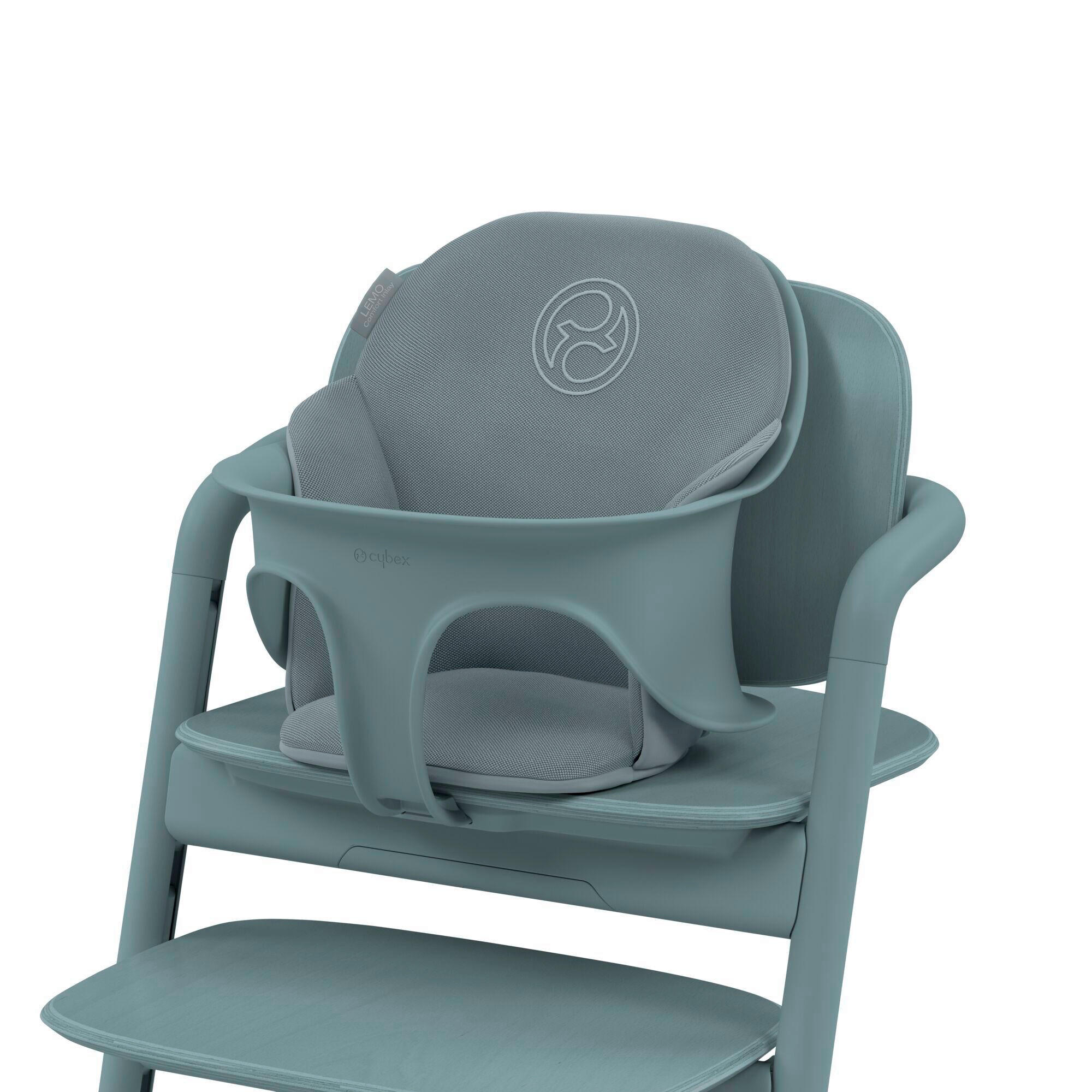 HOCHSTUHLEINLAGE Lemo Comfort Inlay  - Blau, Basics, Textil (35/15/20cm) - cybex GOLD