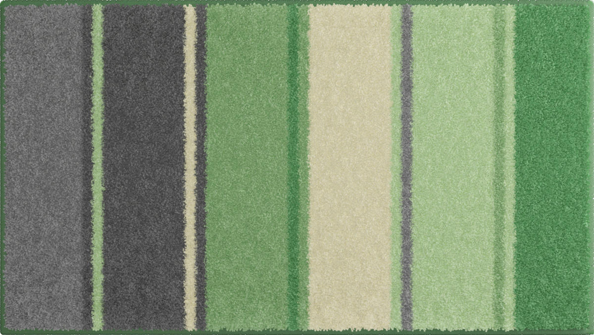 BADTEPPICH Grün 65/115 cm  - Grün, Basics, Kunststoff/Textil (65/115cm) - Grund