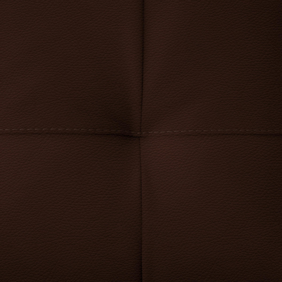 ECKSOFA in Echtleder Braun  165/313 cm  - Schwarz/Braun, Design, Leder/Metall (165/313cm) - Emilio Belluti