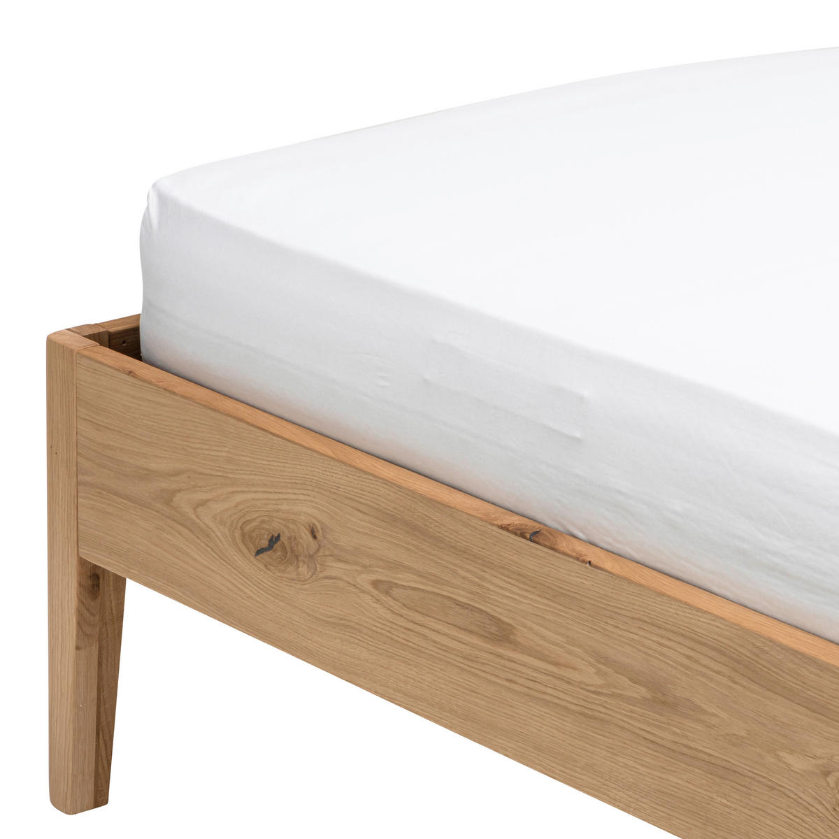BETT 90/200 cm  in Eichefarben  - Eichefarben, Natur, Holz (90/200cm) - Boxxx