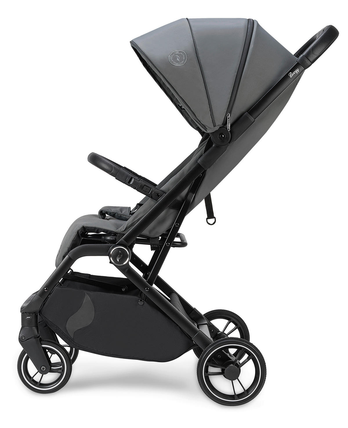 BUGGY Boogy 2 Stone  - Dunkelgrau/Schwarz, Basics, Textil/Metall (51/105/84,5cm) - Osann