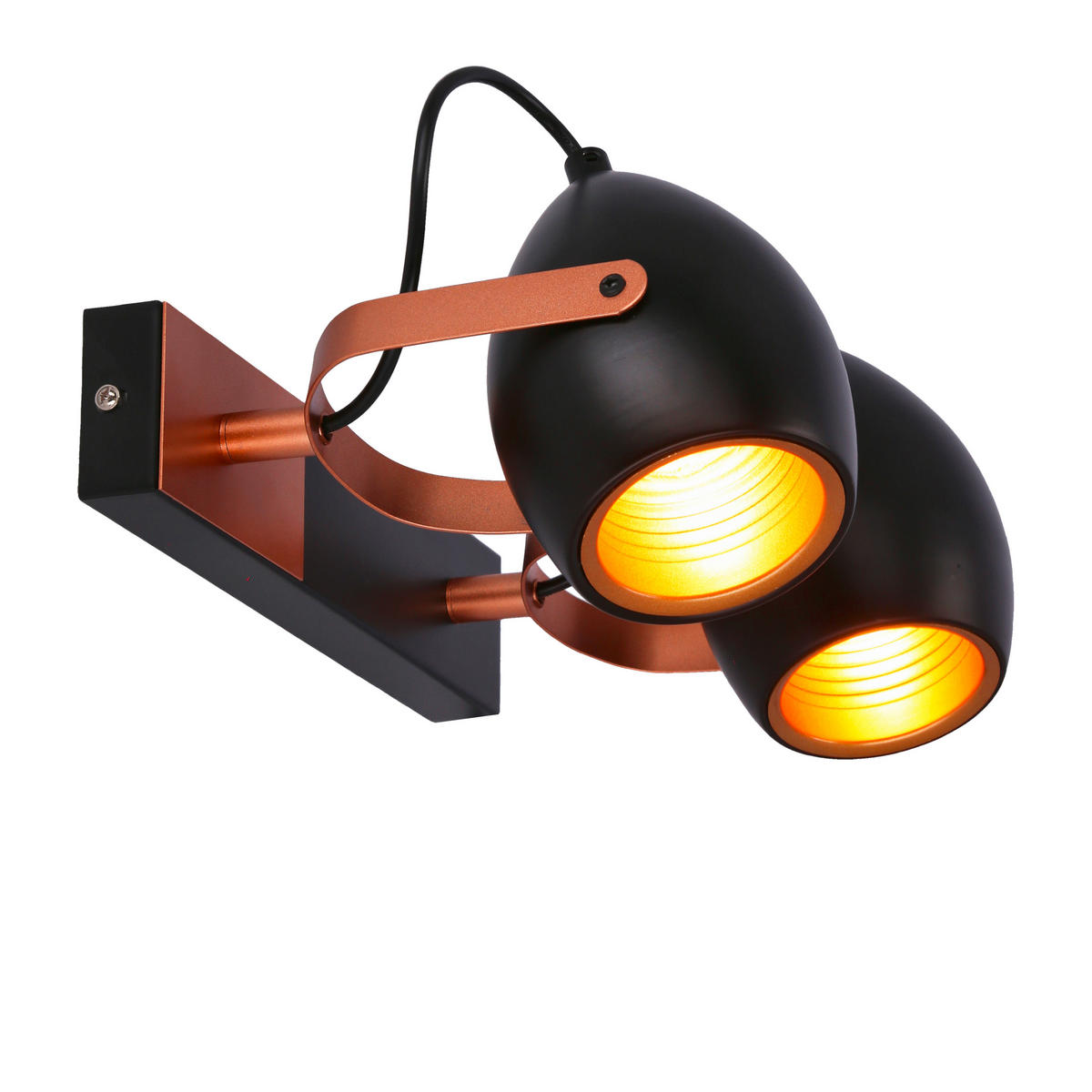 TAKSPOTLIGHT 30/23/18 cm   - svart, Design, metall (30/23/18cm)