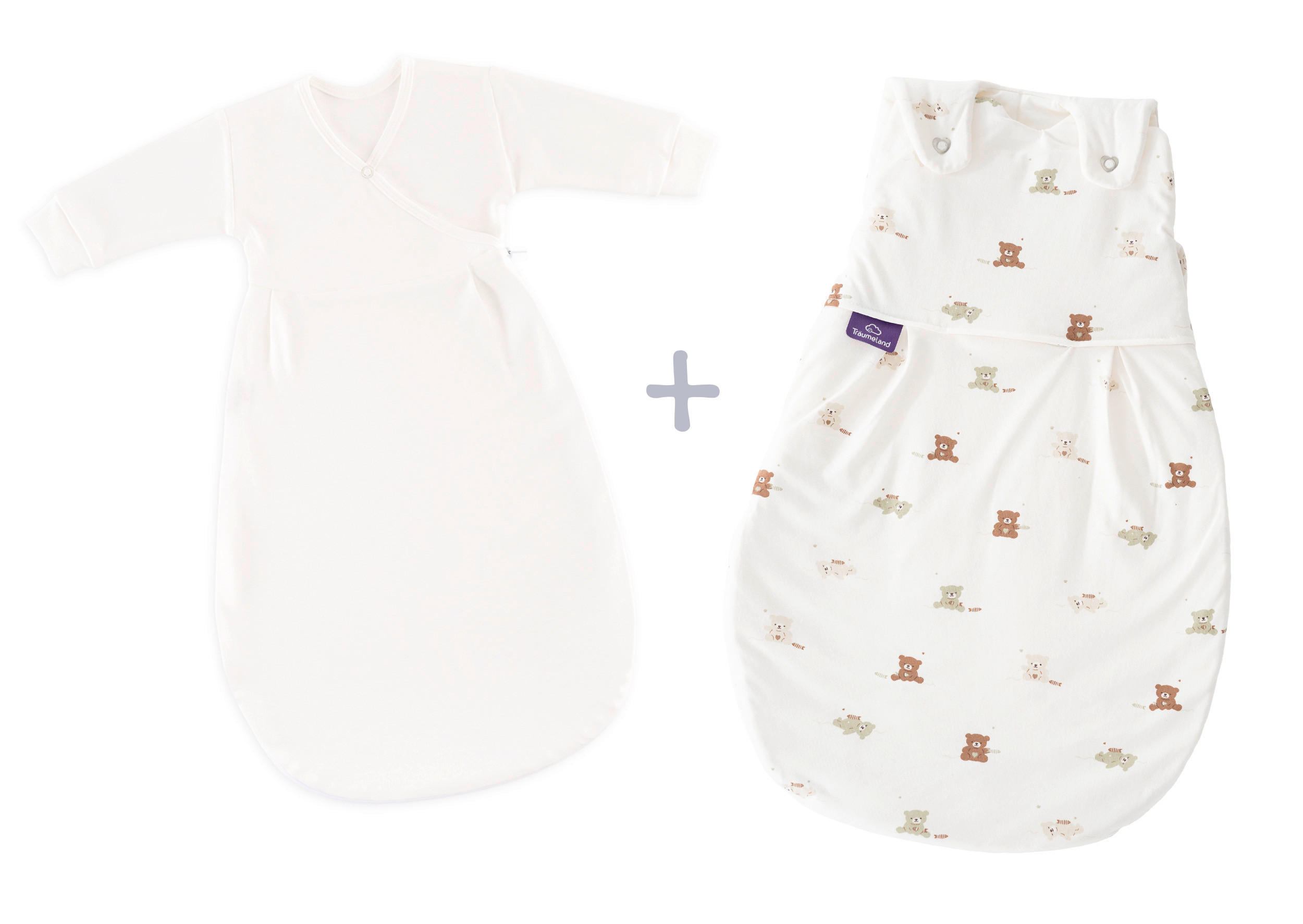 BABYSCHLAFSACKSET Patita    56/62   - Multicolor, Basics, Textil (56/62null) - Träumeland