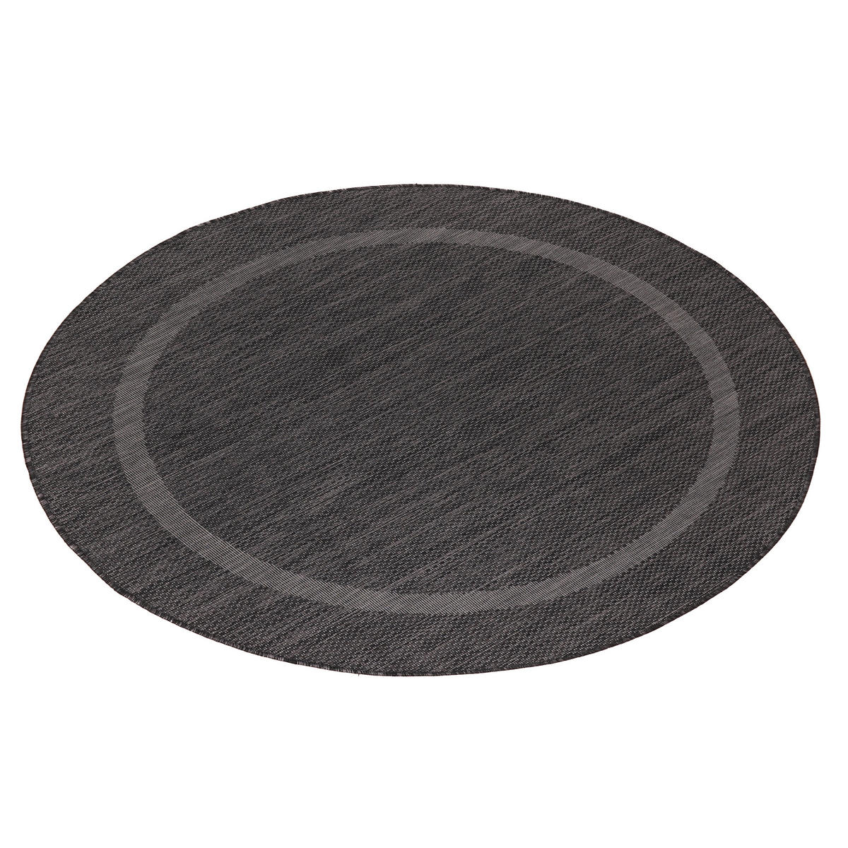 FLATVÄVD MATTA 200 cm Relax  - svart, Basics, textil (200cm) - Novel