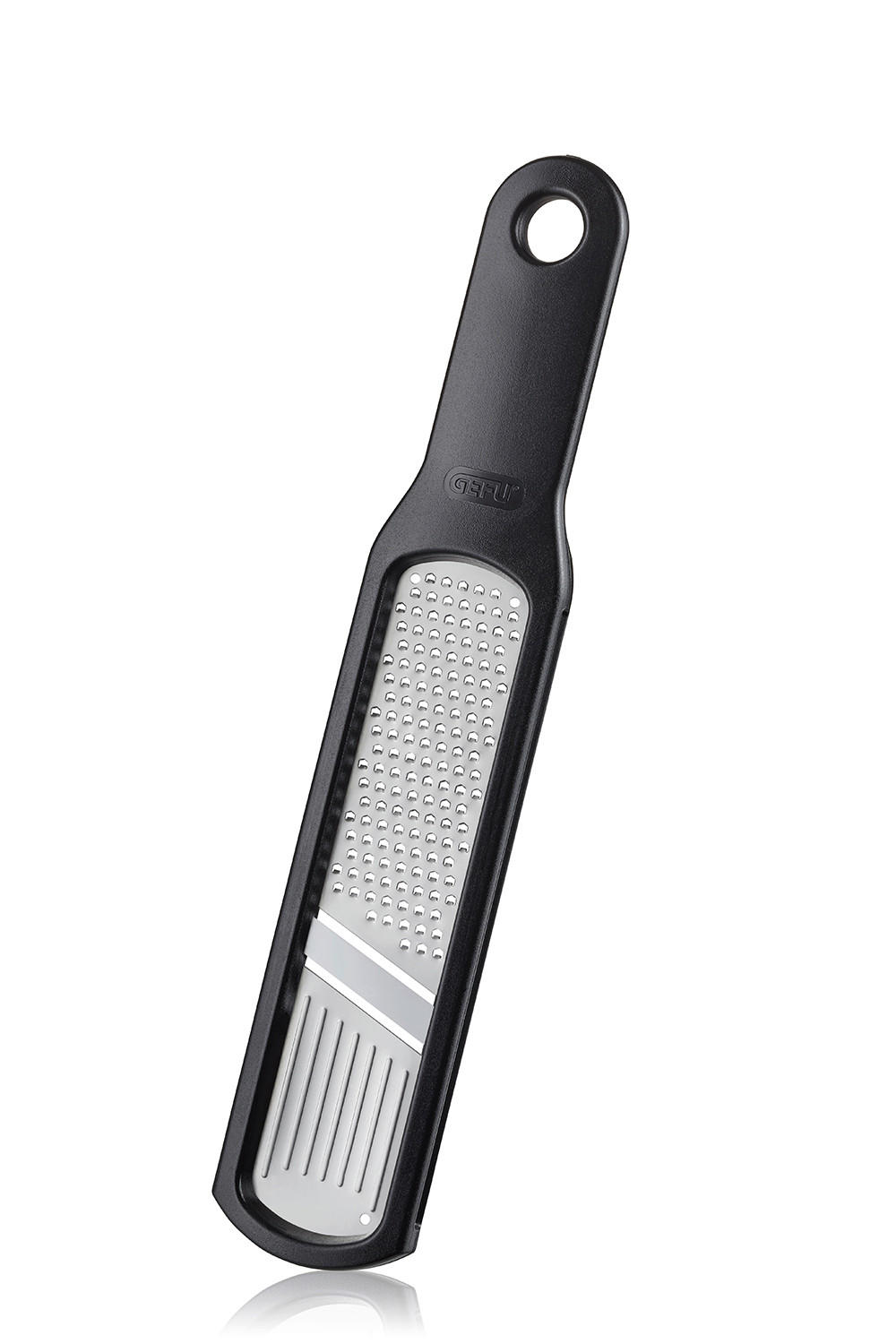 REIBE  - Edelstahlfarben/Schwarz, Basics, Kunststoff/Metall (23/4,5/3,6cm) - Gefu
