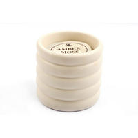 SVÍČKA - Design, přírodní materiály/keramika (12/11cm)