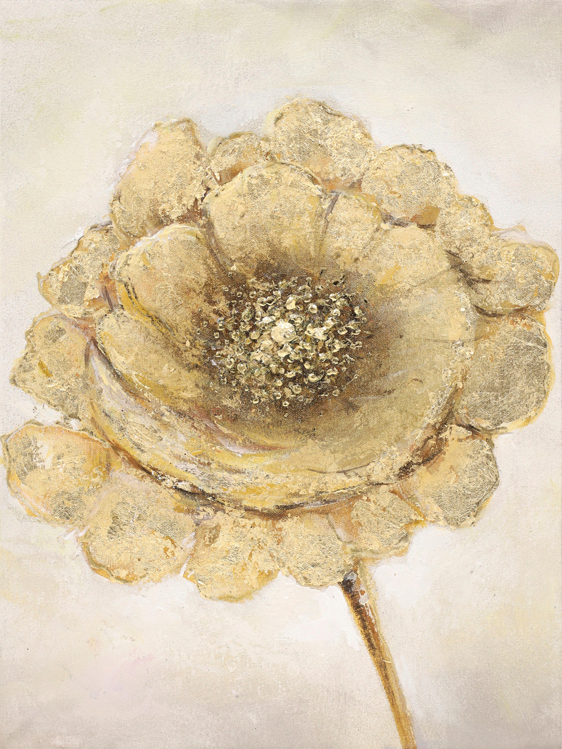 ÖLGEMÄLDE Blumen 30/40 cm  - Multicolor, KONVENTIONELL, Holzwerkstoff/Textil (30/40cm) - Monee