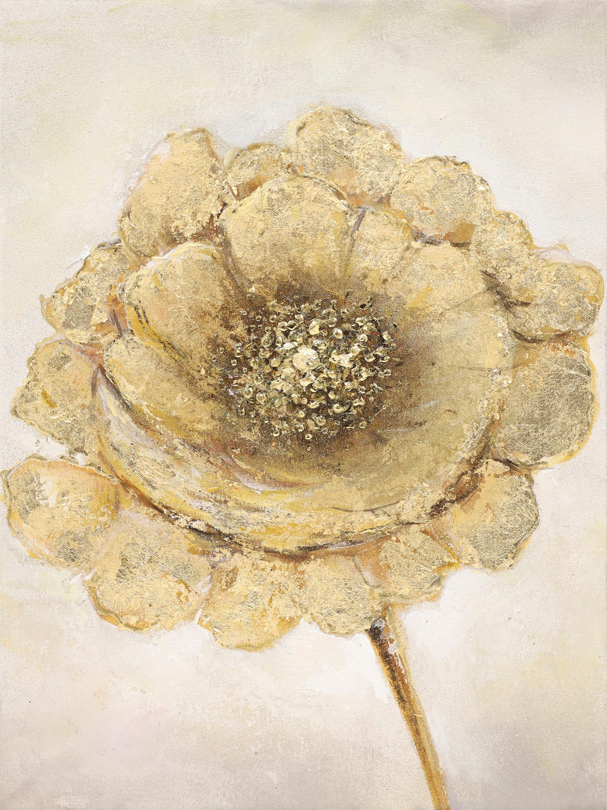 ÖLGEMÄLDE Blumen 30/40 cm  - Multicolor, KONVENTIONELL, Holzwerkstoff/Textil (30/40cm) - Monee