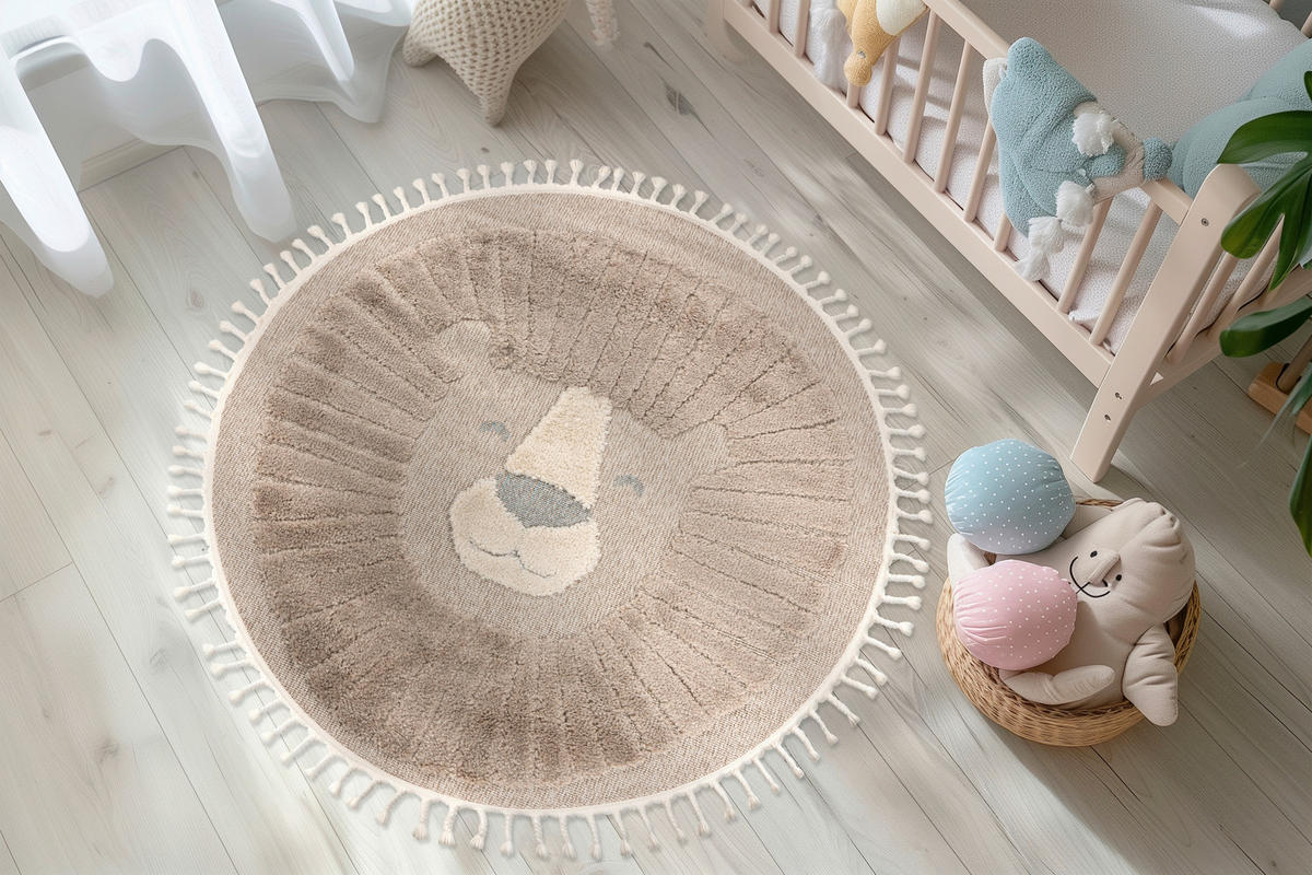 KINDERTEPPICH 133 cm My Fano  - Multicolor, Design, Textil (133cm) - Obsession