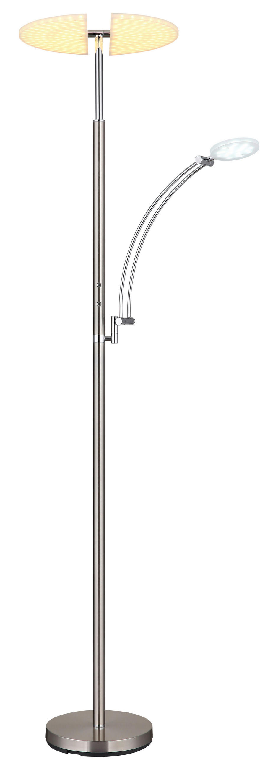 LED-DECKENFLUTER 80/40,5/183 cm    - Schwarz/Weiß, Design, Kunststoff/Metall (80/40,5/183cm)