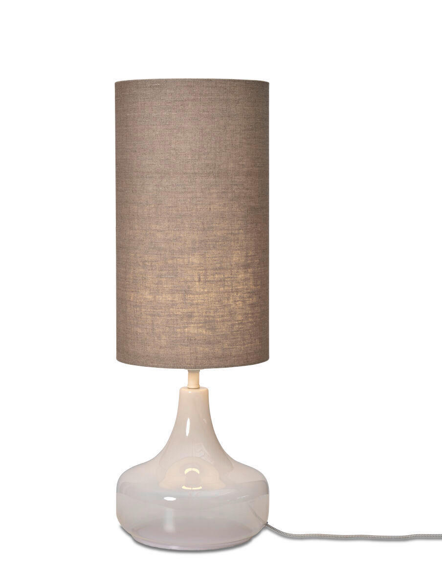 TISCHLEUCHTE 25/75 cm   - Grau, Trend, Textil (25/75cm) - It's about Romi