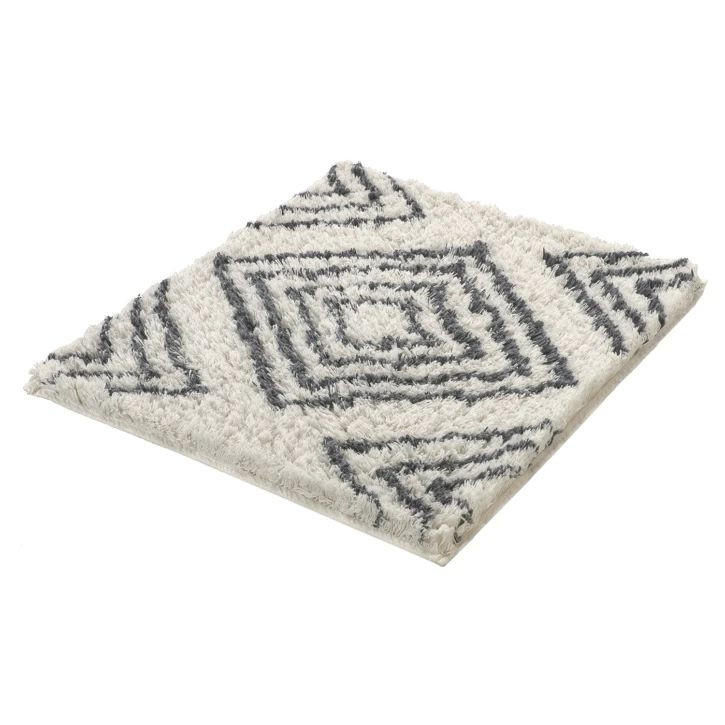 BADTEPPICH Beige 55/65 cm  - Beige, Design, Textil (55/65cm) - Kleine Wolke