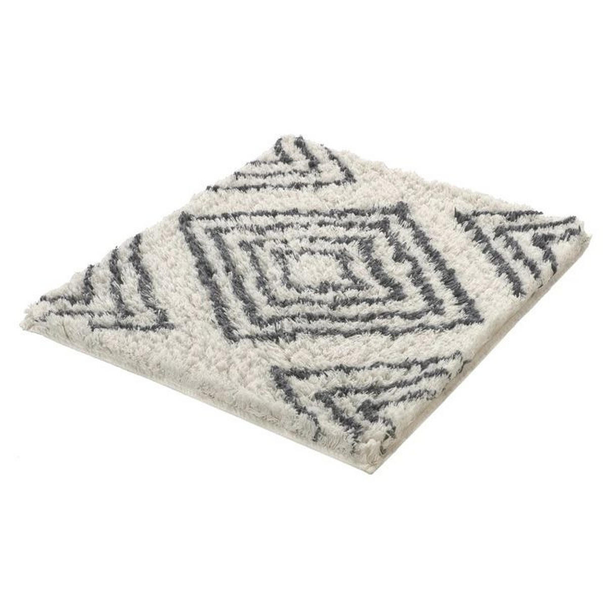 BADTEPPICH Boho Beige 55/65 cm  - Beige, Design, Textil (55/65cm) - Kleine Wolke
