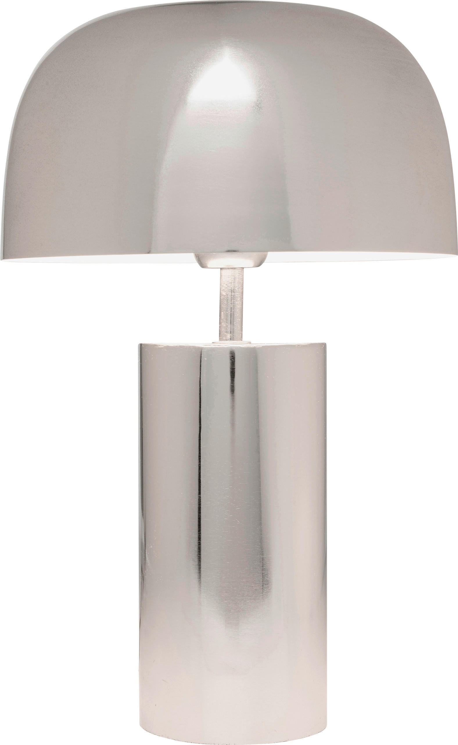 TISCHLEUCHTE 25/38/25 cm   - Chromfarben, Design, Metall (25/38/25cm) - Kare-Design