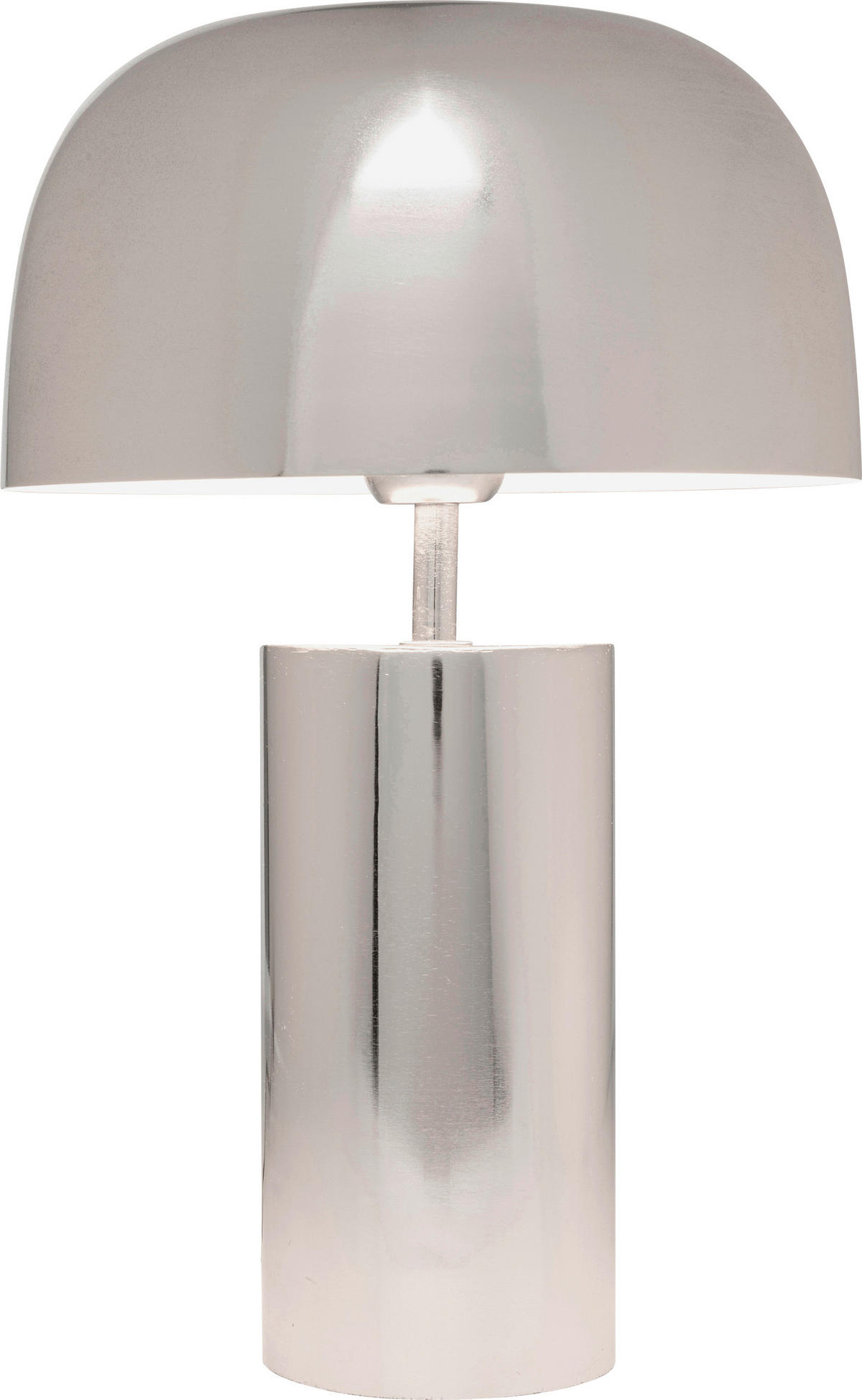 TISCHLEUCHTE 25/38/25 cm   - Chromfarben, Design, Metall (25/38/25cm) - Kare-Design