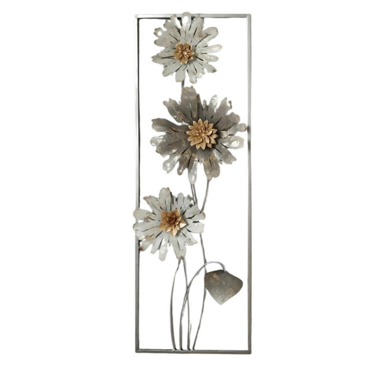 FALI DEKORÁCIÓ - Basics, fém (30/90/4cm)