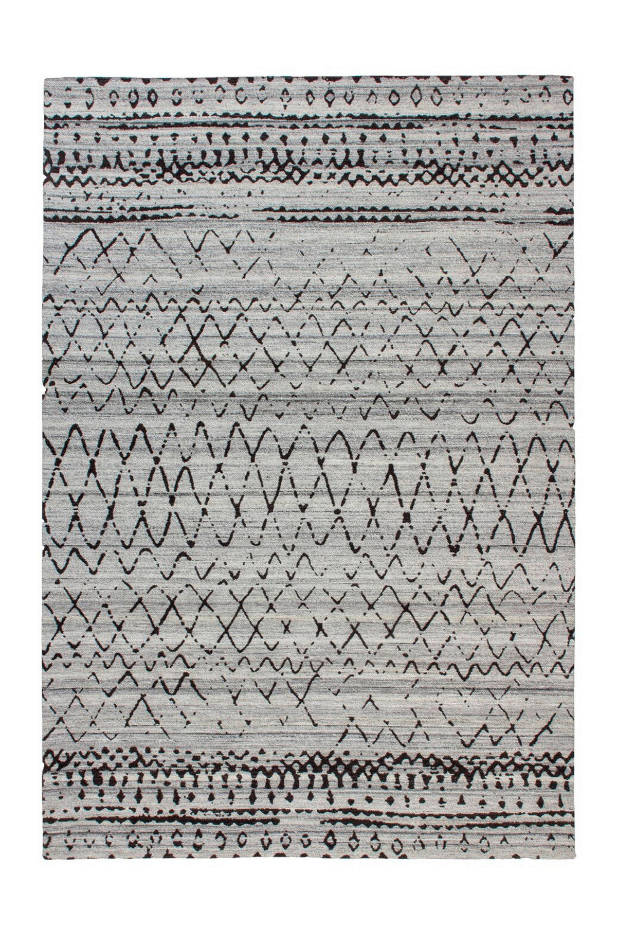 FLACHWEBETEPPICH 200/290 cm Phoenix 113 Natur / Grau  - Naturfarben/Grau, Konventionell, Textil (200/290cm)