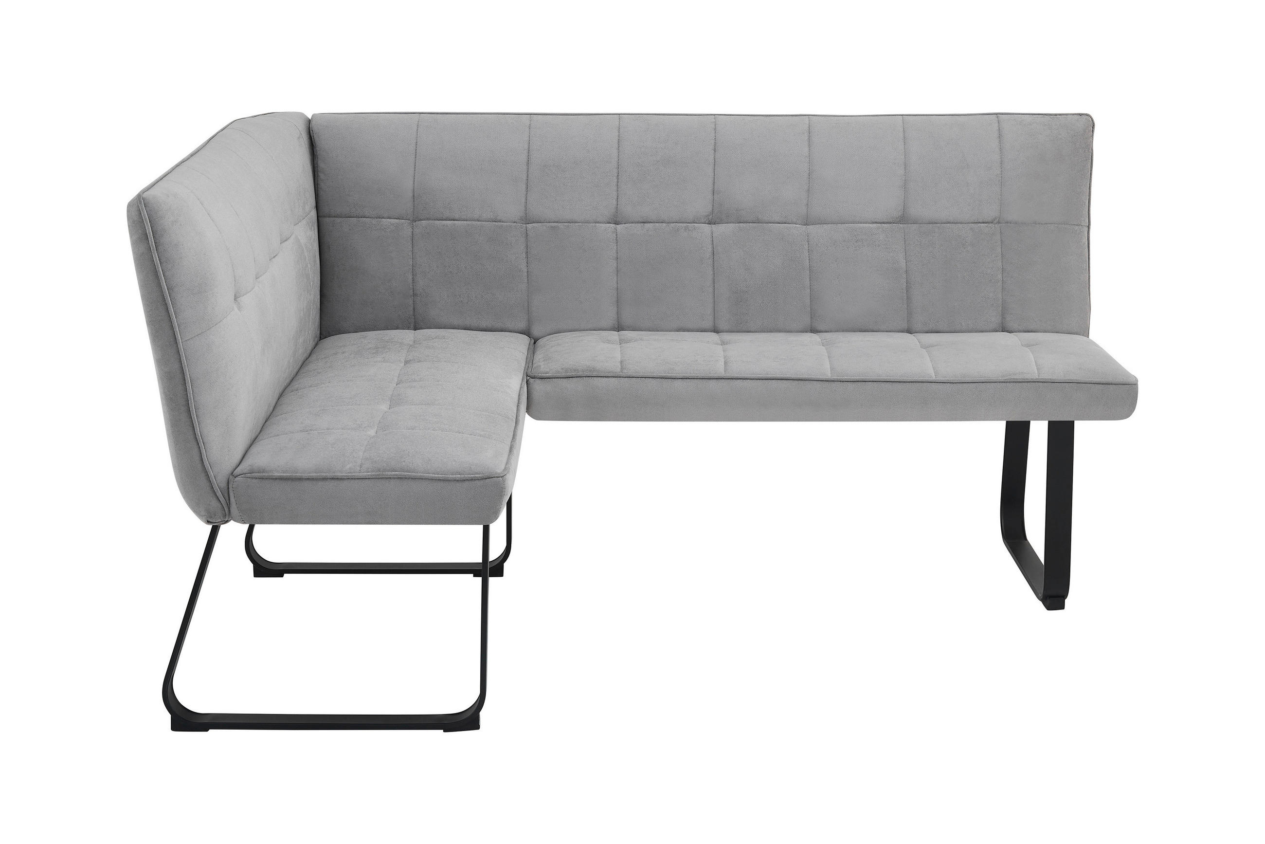 Mid.you Eckbank Hellgrau 168x128 cm