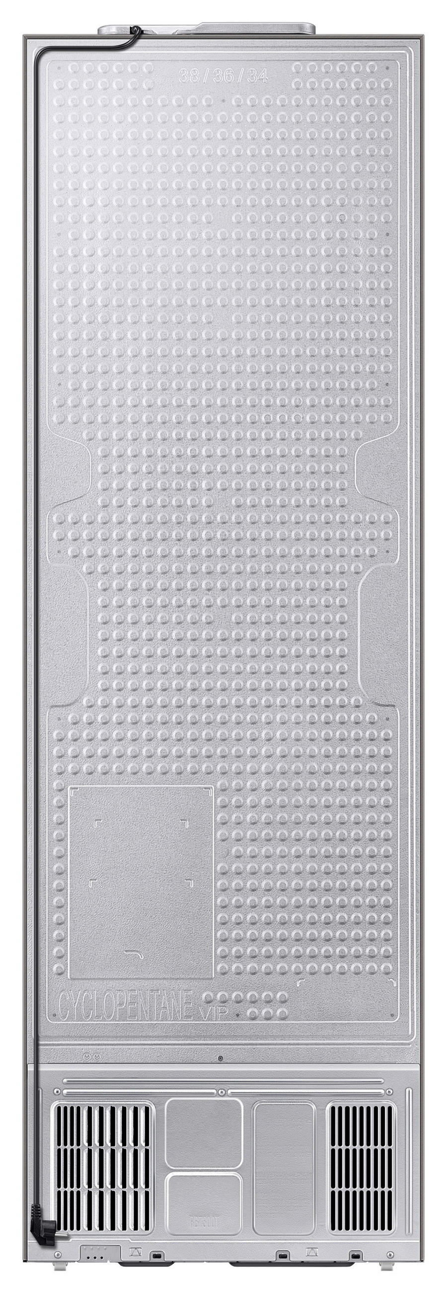 KÜHL-GEFRIER-KOMBINATION 59,5/185,3/65,8 cm RB34C605CB1/EF  - Schwarz, Basics, Glas/Kunststoff (59,5/185,3/65,8cm) - Samsung