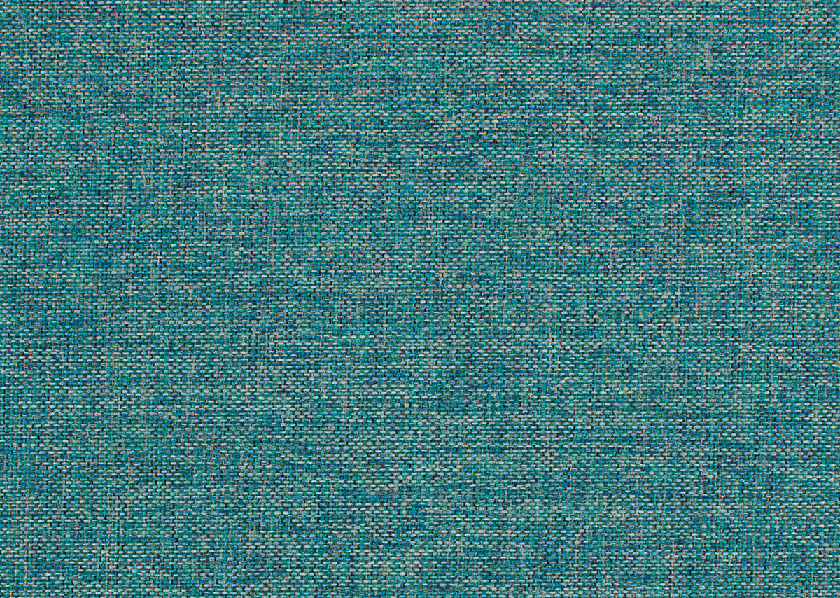 ECKSOFA in Flachgewebe Türkis  - Türkis/Silberfarben, Konventionell, Holz/Textil (255/186cm) - Cantus