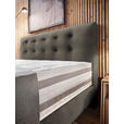 BOXSPRINGBETT 200/200 cm  in Taupe  - Taupe, KONVENTIONELL, Holz/Textil (200/200cm) - Dieter Knoll