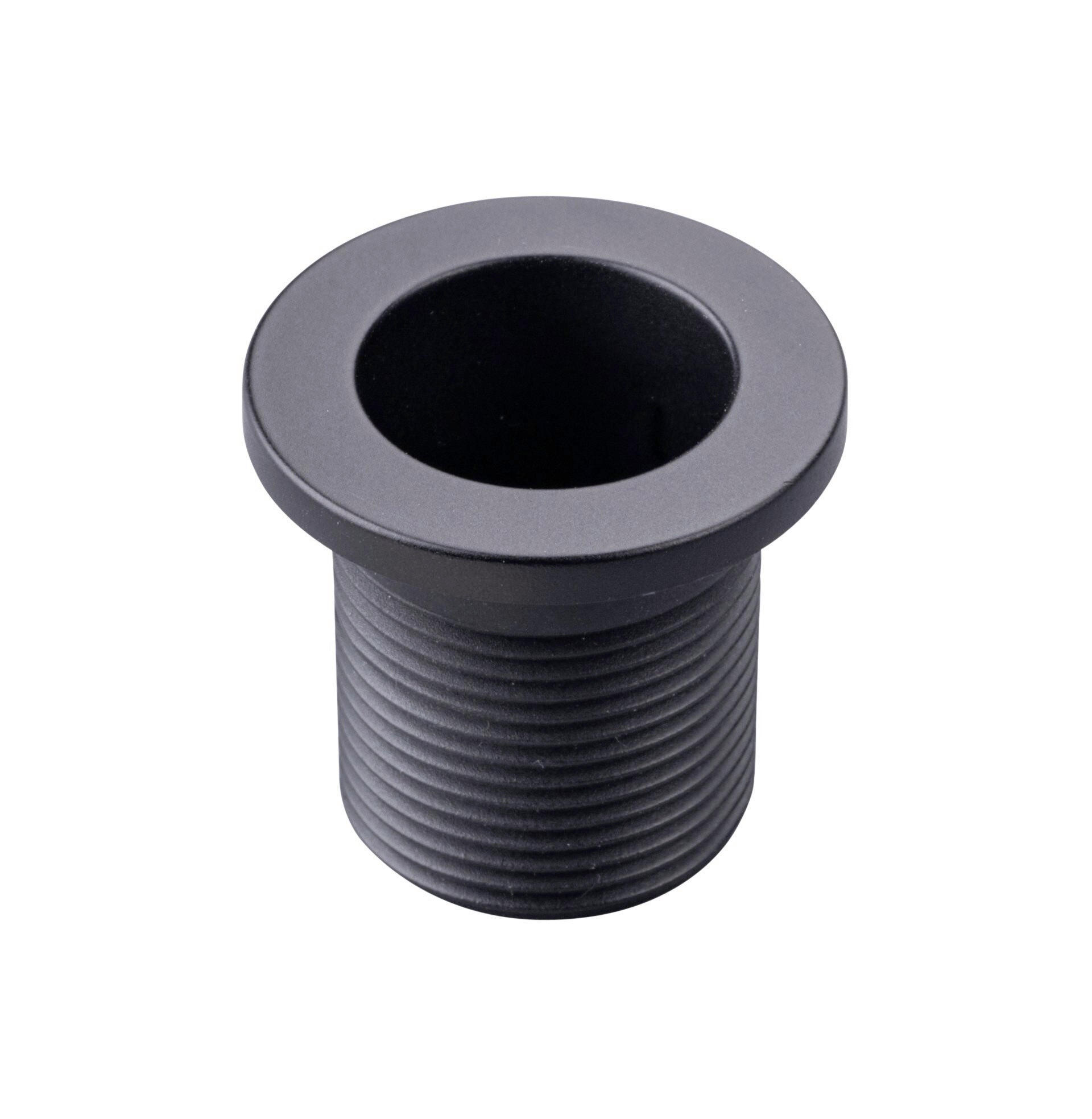 AB- UND ÜBERLAUFGARNITUR ACCESSOIRES  - Schwarz, Basics, Kunststoff (2,5/2,5/3cm) - MID.YOU