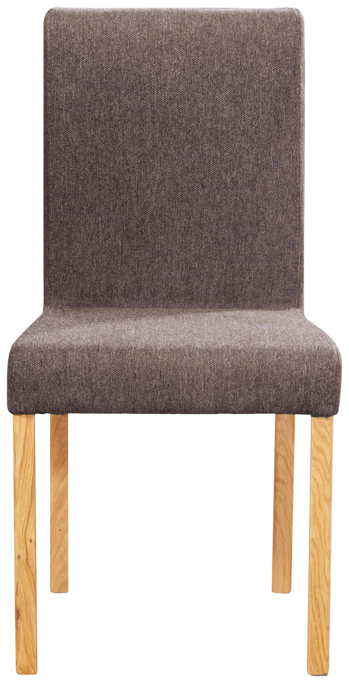 STUHL  in Webstoff Holz, Textil  - Eichefarben/Braun, KONVENTIONELL, Holz/Textil (47/94/59cm) - Linea Natura