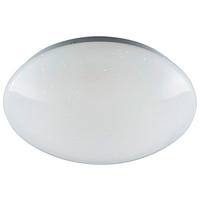 STROPNÍ LED SVÍTIDLO, 30/8,5 cm  - bílá, Basics, kov/plast (30/8,5cm) - Boxxx