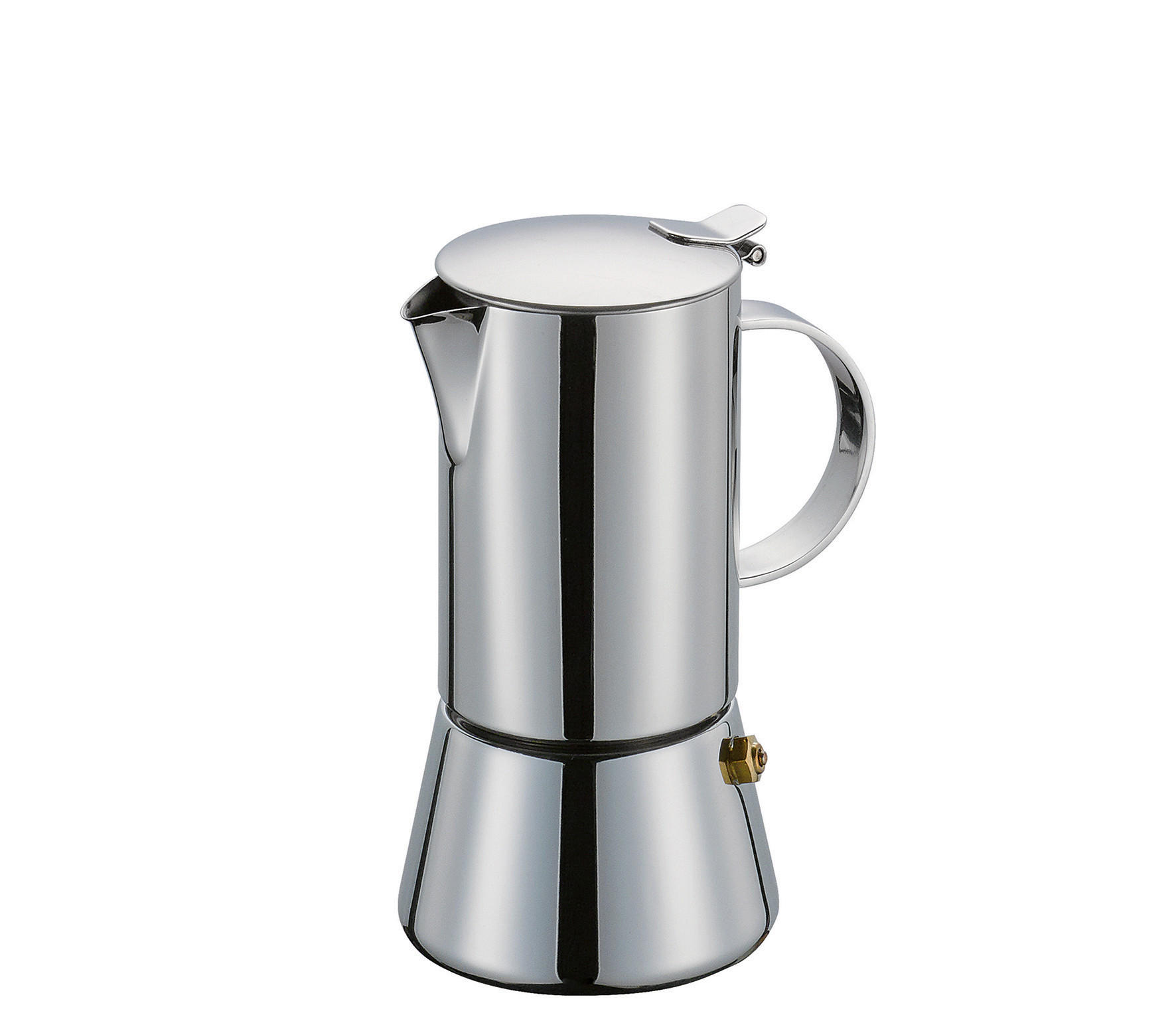 ESPRESSOKOCHER  - Edelstahlfarben, Basics, Metall (10/20,5cm) - Cilio