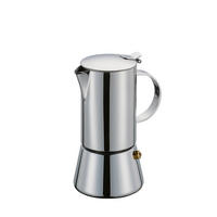ESPRESSOKOCHER  - Edelstahlfarben, Basics, Metall (9/17,5cm) - Cilio