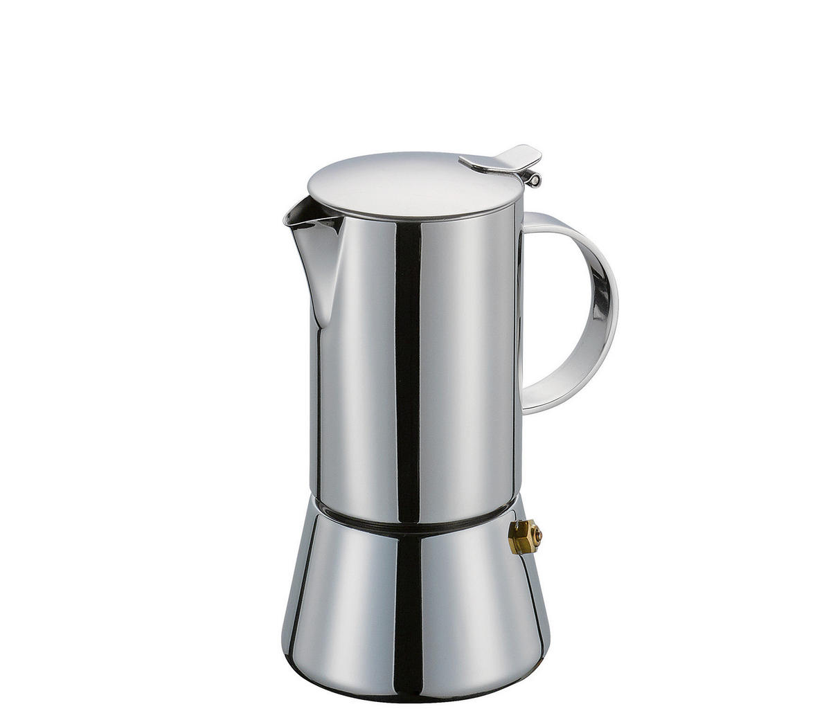 ESPRESSOKOCHER  - Edelstahlfarben, Basics, Metall (9/17,5cm) - Cilio