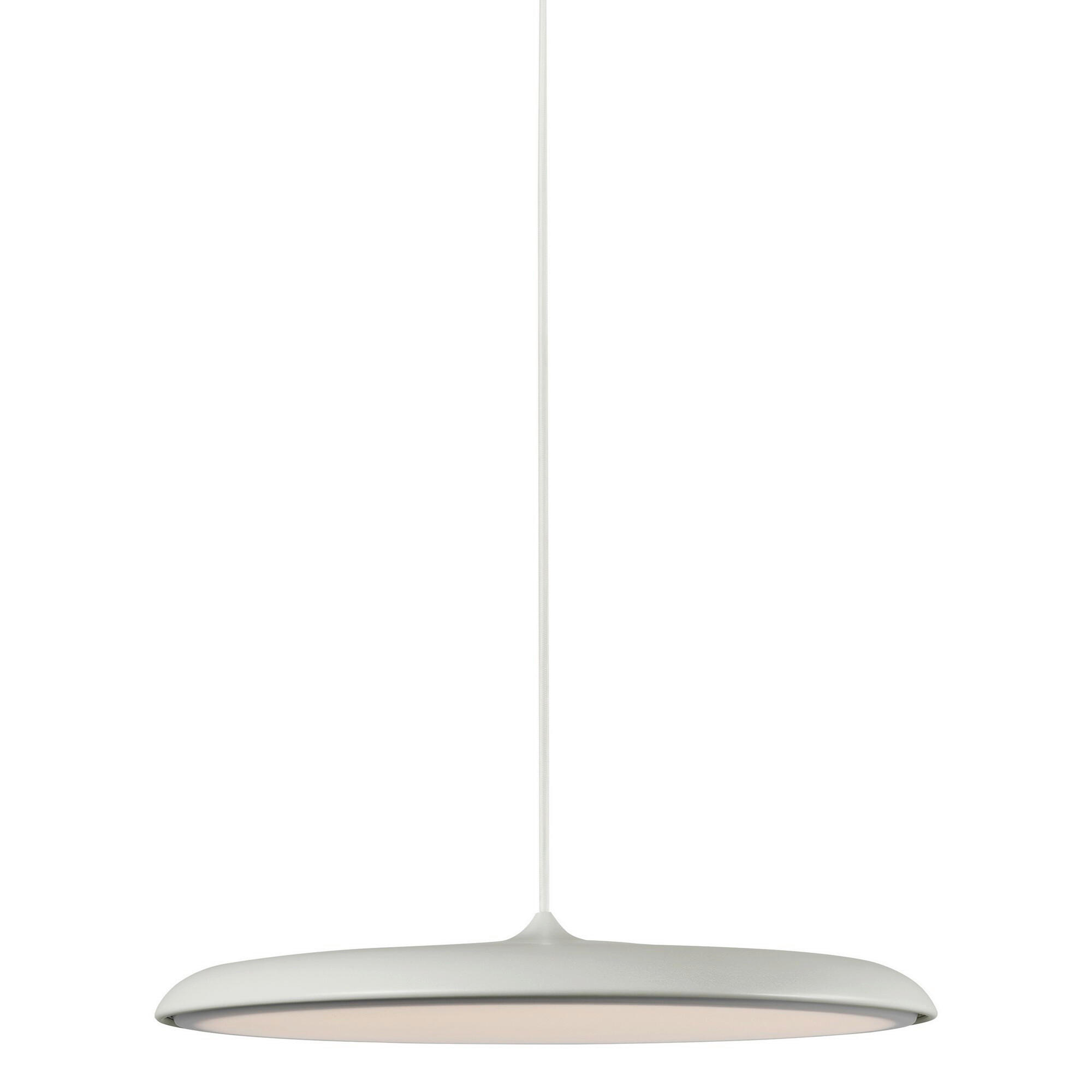 LED-HÄNGELEUCHTE 40/6 cm   - Beige, Design, Metall (40/6cm) - Nordlux