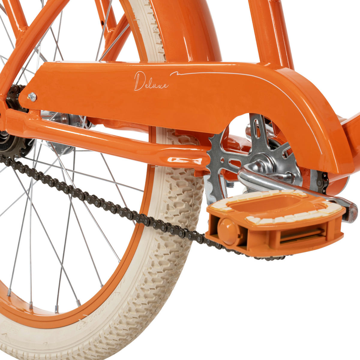 KINDERFAHRRAD 20 Zoll  - Orange, Basics, Metall (66/96.5/140.5cm)