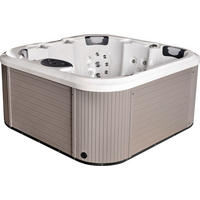 WHIRLPOOL EC1500 FLORENZ 200/200/91 cm  - Weiß/Grau, MODERN, Kunststoff (200/200/91cm)