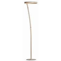 LED-STEHLEUCHTE Sirko 40/177/40 cm   - Sandfarben/Schwarz, Design, Metall (40/177/40cm) - Fischer & Honsel