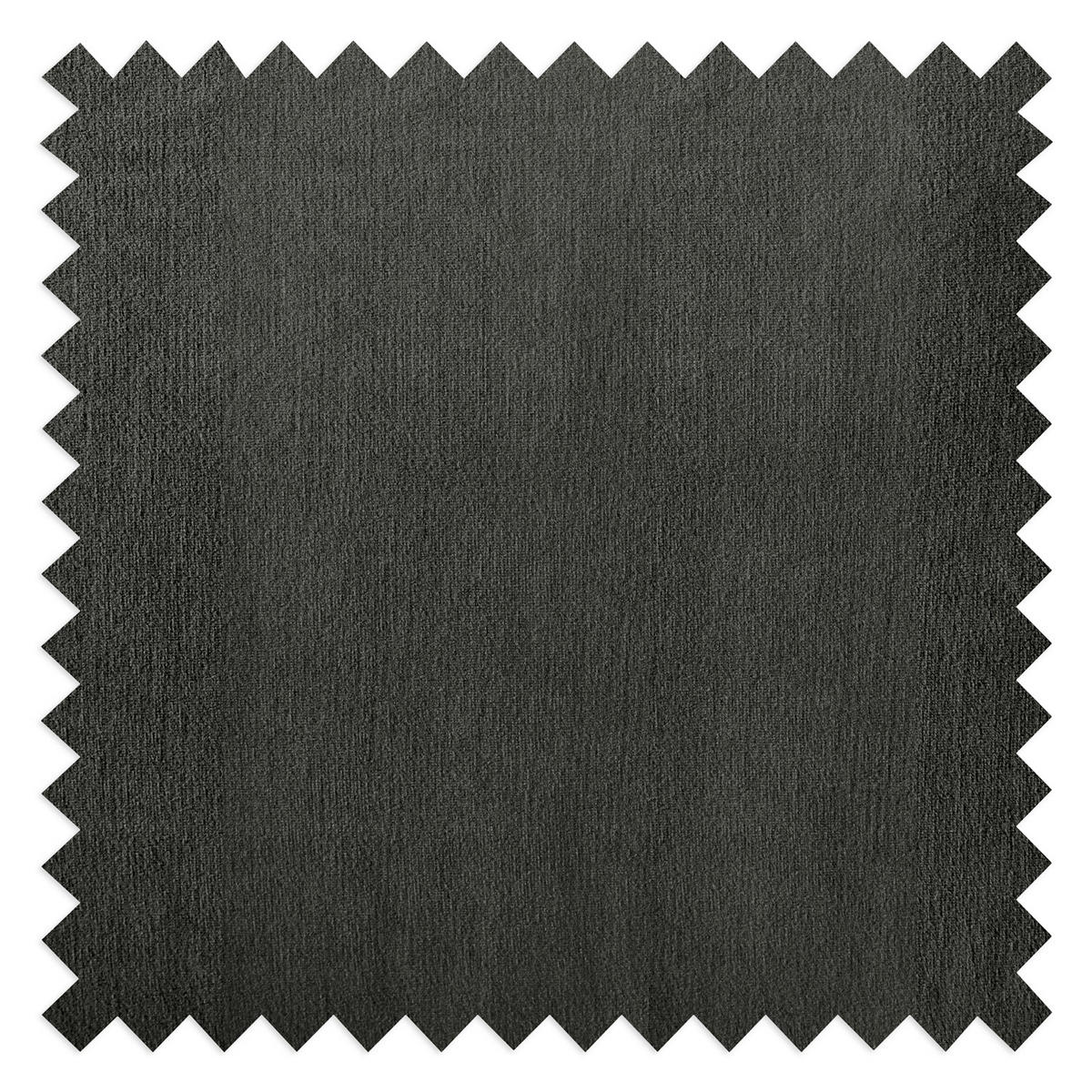 SESSEL in Samt Dunkelgrau  - Dunkelgrau/Schwarz, Design, Holz/Textil (74/86/100cm) - P & B