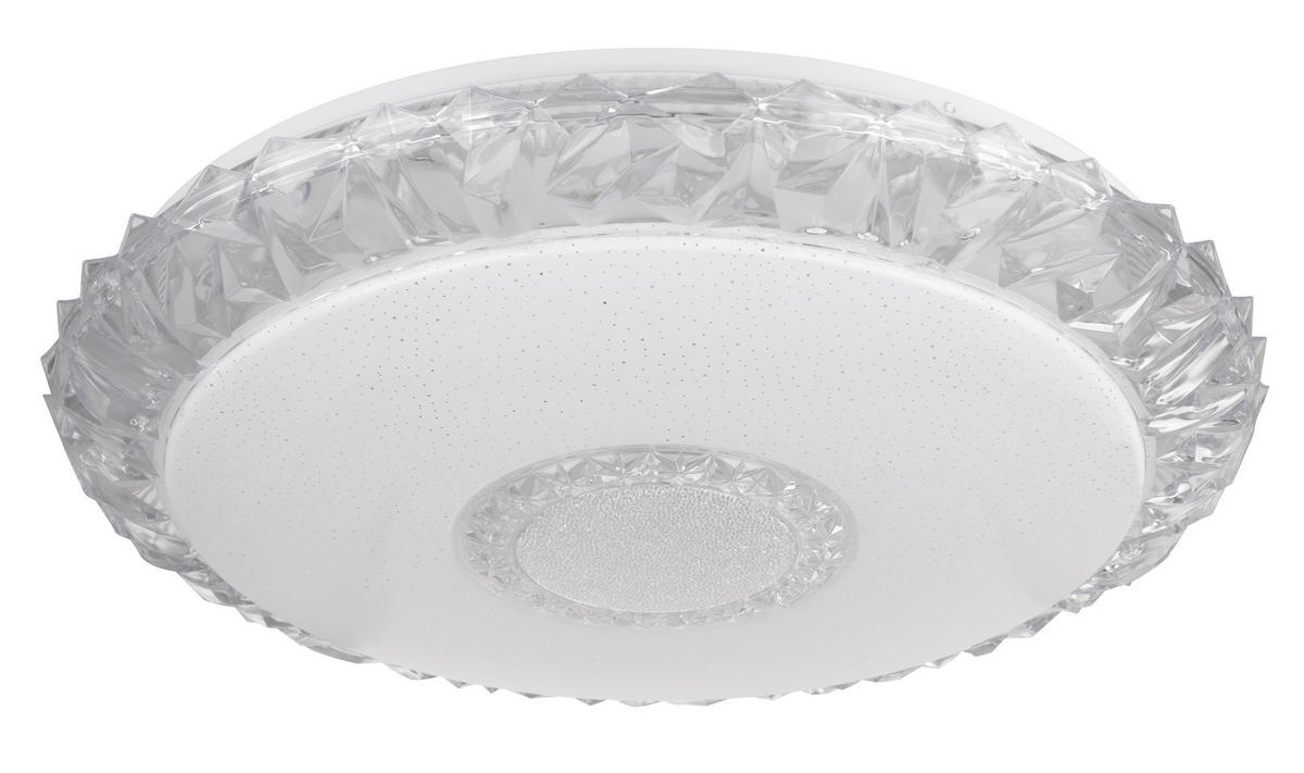 LED-TAKLAMPA 40 W 50/10 cm  - vit, Design, metall/plast (50/10cm) - Globo